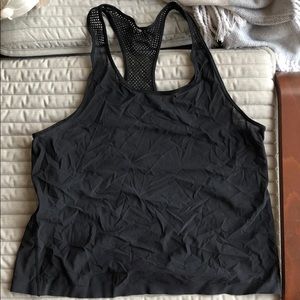 Lululemon Black Run Crop Top